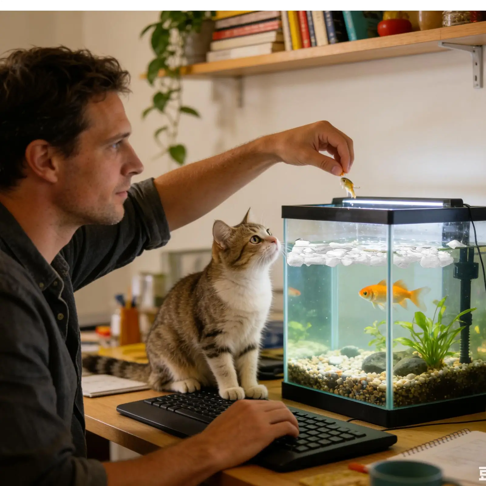 Aquarium Planted Tank Filter - ใยกรองสำหรับตู้ปลา ช่วยขจัดสิ่งสกปรกและปรับสภาพน้ำให้ใสสะอาด วัสดุกรองสำหรับตู้ปลา เหมาะสำหรับกุ้ง เต่า พรรณไม้น้ำ