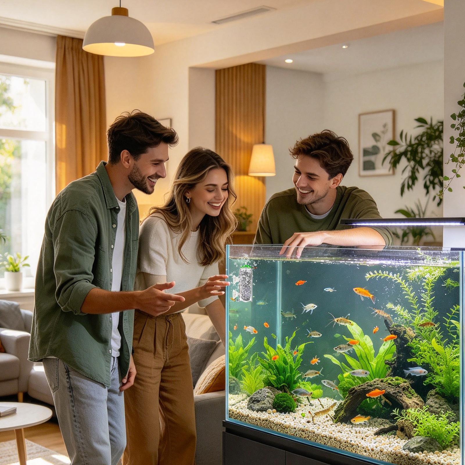 เครื่องกระจายออกซิเจนสำหรับตู้ - Aquarium Planted Tank Filter บทวิจารณ์และราคา