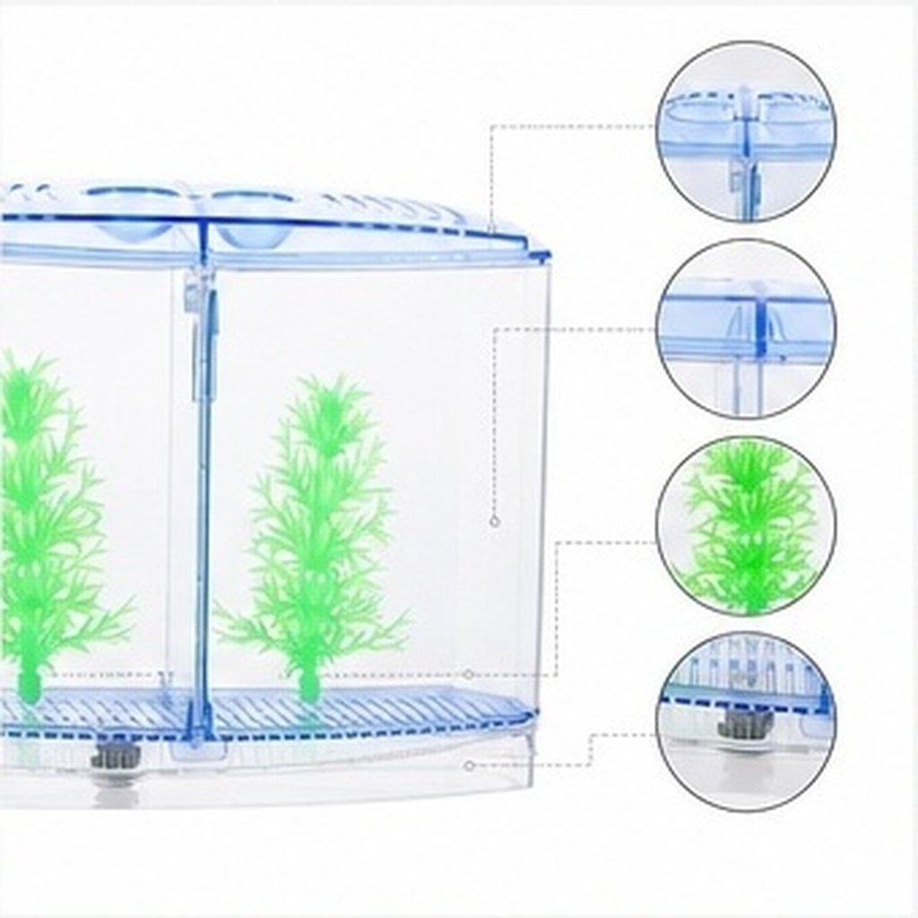 1 ชุด ตู้ปลาอะคริลิกใสขนาดกะทั - Aquarium Plants Live บทวิจารณ์และราคา