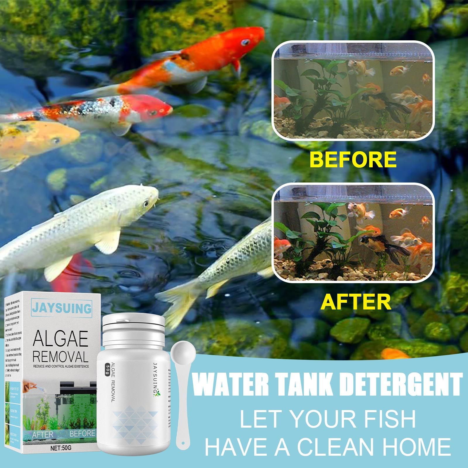 ผงกำจัดสาหร่ายในตู้ปลา, สารควบ - Aquarium Moss บทวิจารณ์และราคา