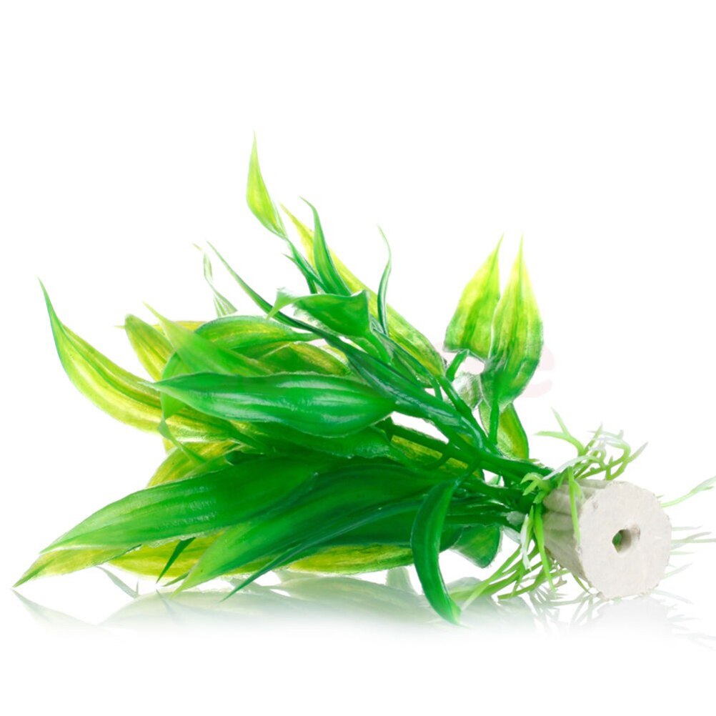 15 ซม.ประดิษฐ์ Aquarium Decor  - Aquarium Plants Live บทวิจารณ์และราคา
