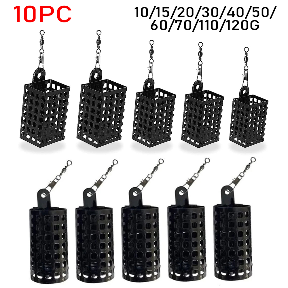 10PCS Fishing Tackle Feeder CA - Aquarium Fertilizer บทวิจารณ์และราคา