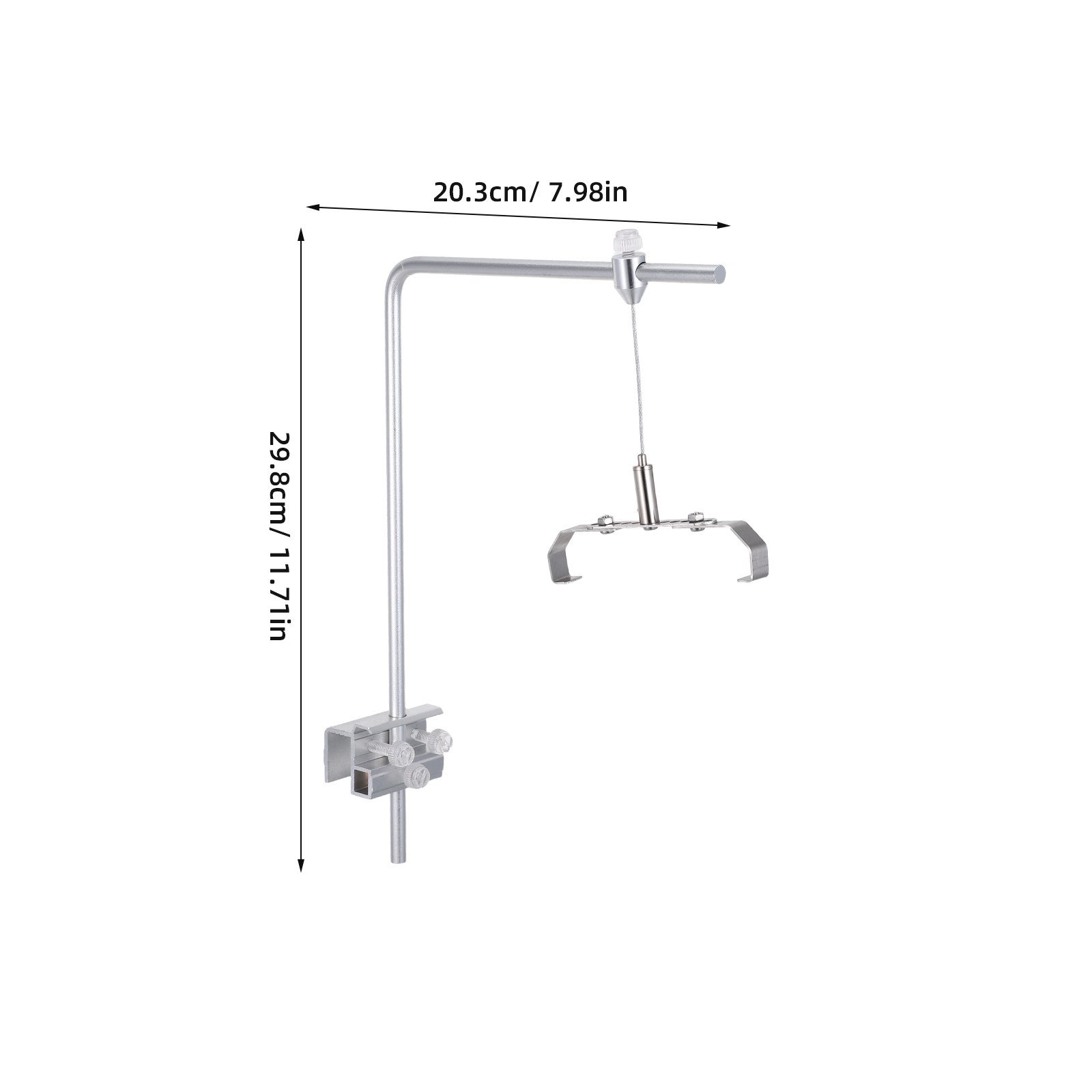 ขาตั้งไฟตู้ปลาแบบปรับได้ 1 คู่ - Aquarium Plant Holder บทวิจารณ์และราคา
