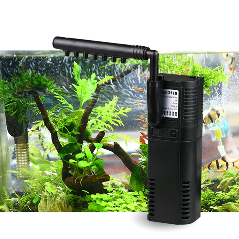 ปั๊มออกซิเจนแบบจุ่ม SUNSUN Min - Aquarium Planted Tank Filter บทวิจารณ์และราคา